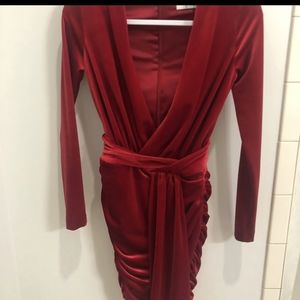 House of CB Farrah Red Dress